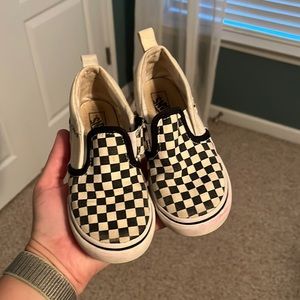 Kids gender neutral VANS slip ons